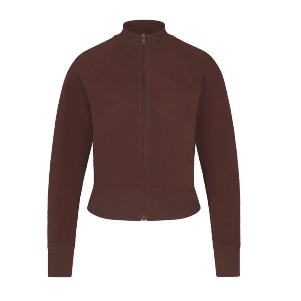 Fleece Lounge Track Jacket